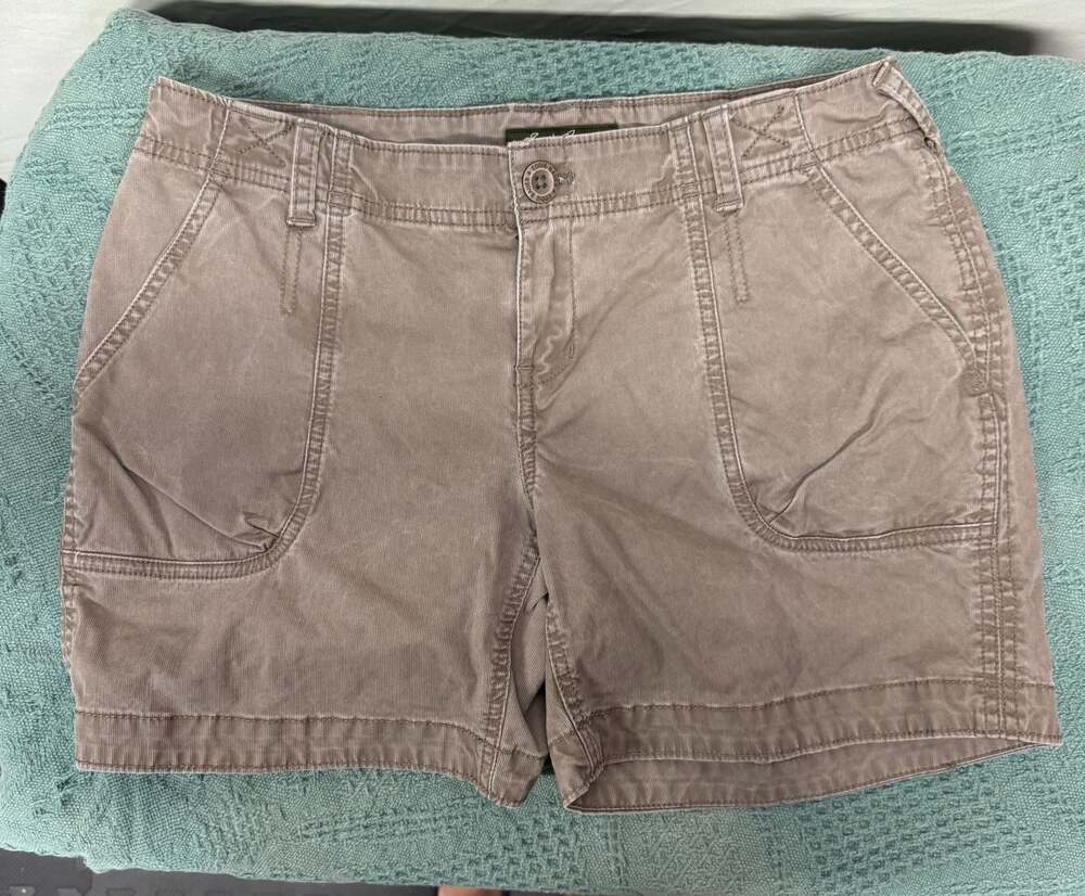 Eddie Bauer Mercer Fit Women's Corduroy Shorts Size 4P